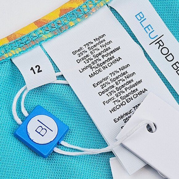 Bleu Rod Beattie - The Heat Is On Cap Sleeve Mio One Piece Swimsuit - Picture 5 of 5